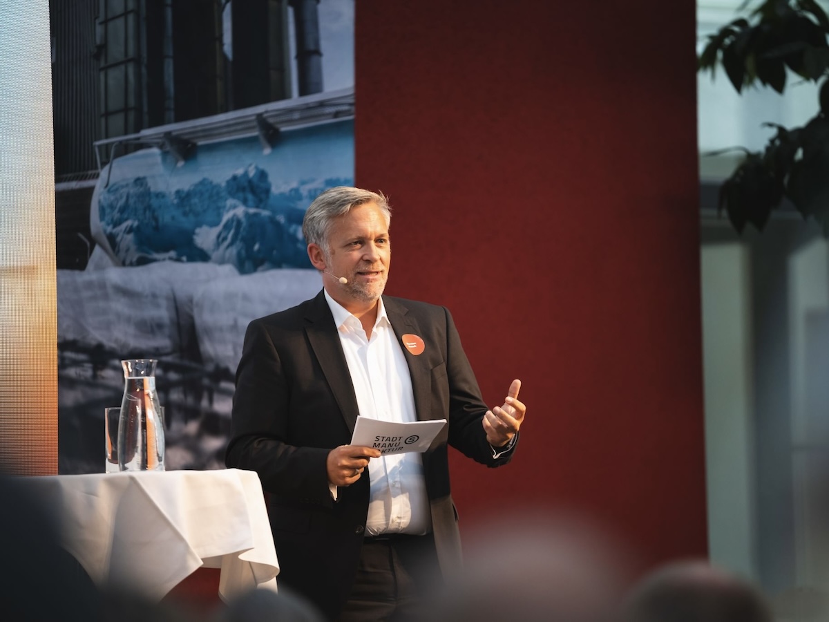 Thorsten Kausch moderiert das Forum Innsbruck