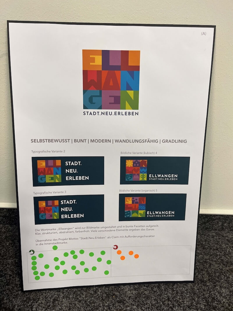 Beteiligung bei der Markenentwicklung in Ellwangen