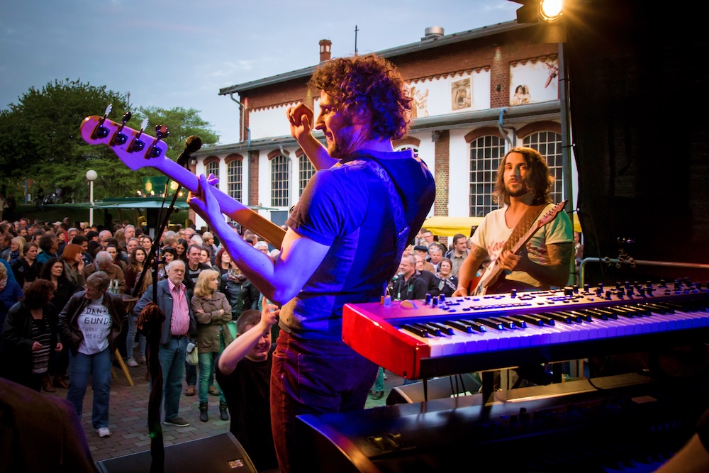 Konzert am Pumpwerk in Wilhelmshaven